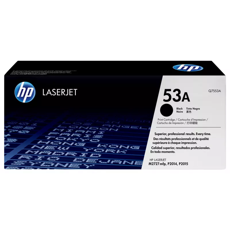 HP kasetė Nr.53A juoda Q7553A 3000 puslapių