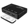 HDMI vaizdo jungiklis MEDIA-TECH MT5207, 3x HDMI įėjimai, 1x HDMI išėjimas, juodas
