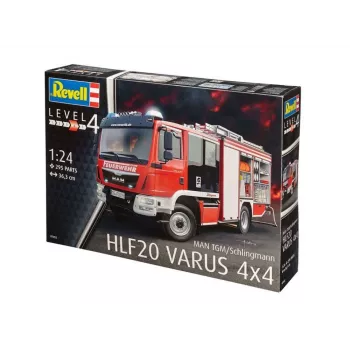 Revell 1/24 mastelio MAN/Schlingmann HLF 20 Varus modelio rinkinys