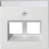 Tinklo lizdas Gira 2640 03 — RJ-45, baltas
