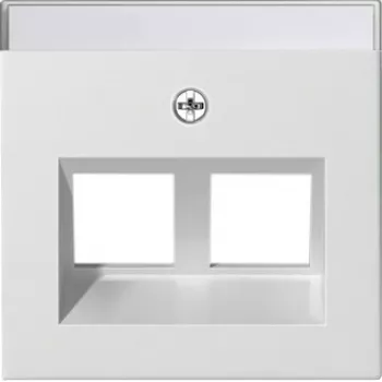 Tinklo lizdas Gira 2640 03 — RJ-45, baltas