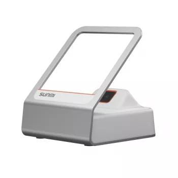Rankinis kodų skaitytuvas SUNMI Blink 2 USB-A White – brūkšninių kodų skaitytuvas, USB-A jungtis, nešiojamas