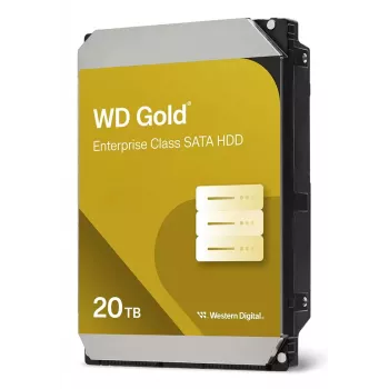 WD Gold WD203KRYZ - Festplatte - Enterprise - 20TB - intern - 3,5 (8,9 cm) - SATA 6Gb/s - 7200 rpm - Puffer: 512MB (WD203KRYZ)