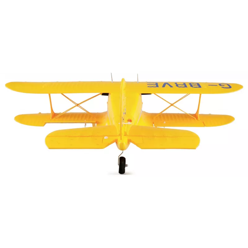 RC lėktuvas Amewi AMXFlight Beech D17s 3D/6G RTF — geltonas, paruoštas skrydžiui modelis