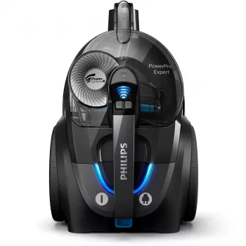 Cilindrinis dulkių siurblys Philips PowerPro Expert FC9747/09 — 900 W, 2 L be maišelio, HEPA, juodas