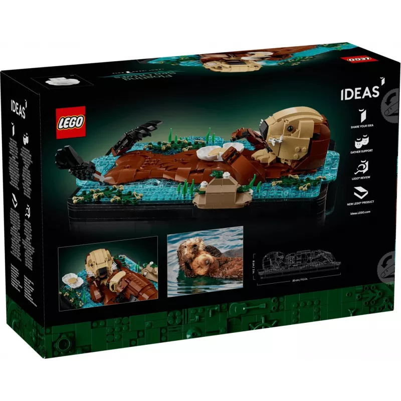 LEGO IDEAS 21366 Plaukiojančios jūrinės ūdros