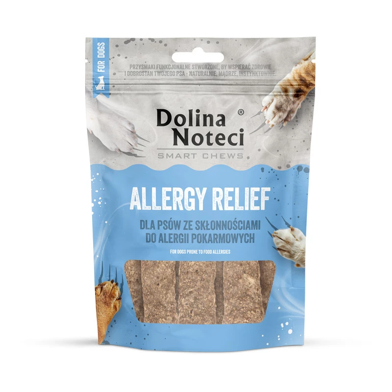 Minkšti kramtomi skanėstai Dolina Noteci Smart Chews Allergy Relief šunims, 7 vnt.