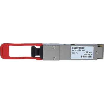 Šviesolaidinis QSFP siųstuvas-imtuvas BlueOptics BO25K13630D 40GBASE-ER4L 30 km 1310 nm
