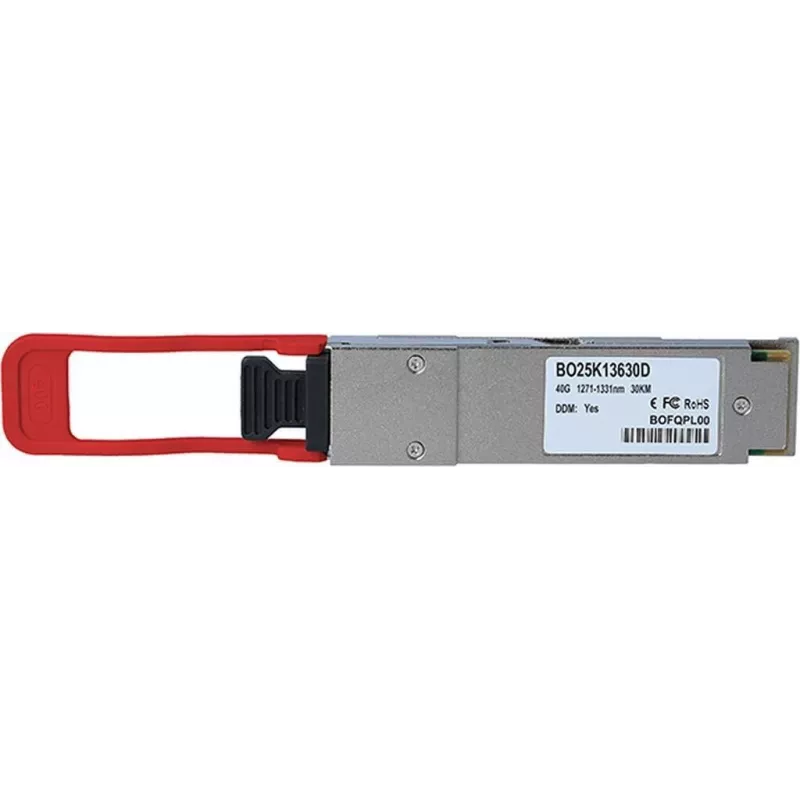 Šviesolaidinis QSFP siųstuvas-imtuvas BlueOptics BO25K13630D 40GBASE-ER4L 30 km 1310 nm