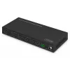 Vaizdo sienos valdiklis DIGITUS DS-55358 – 4 ekranai, iki 4K (3840×2160) @30Hz, DisplayPort 1.2a, metalinis korpusas, mygtukų valdymas