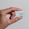 Išmanusis jungiklis „Shelly Qubino Wave PM Mini“ pilkas, belaidis, 110–240 V, 16 A, 24–30 V DC, 868,4 MHz