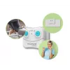 Medisana TT-10E belaidis TENS elektrostimuliatorius — 5 programos, 10 intensyvumo lygių, 2 elektrodai (74×55 mm)