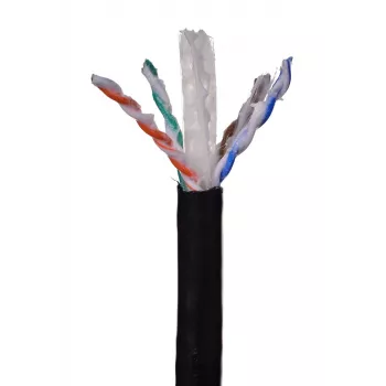 Alantec KIU6OUTZ305 tinklo kabelis 305 m Cat6 U/UTP (UTP) Juoda