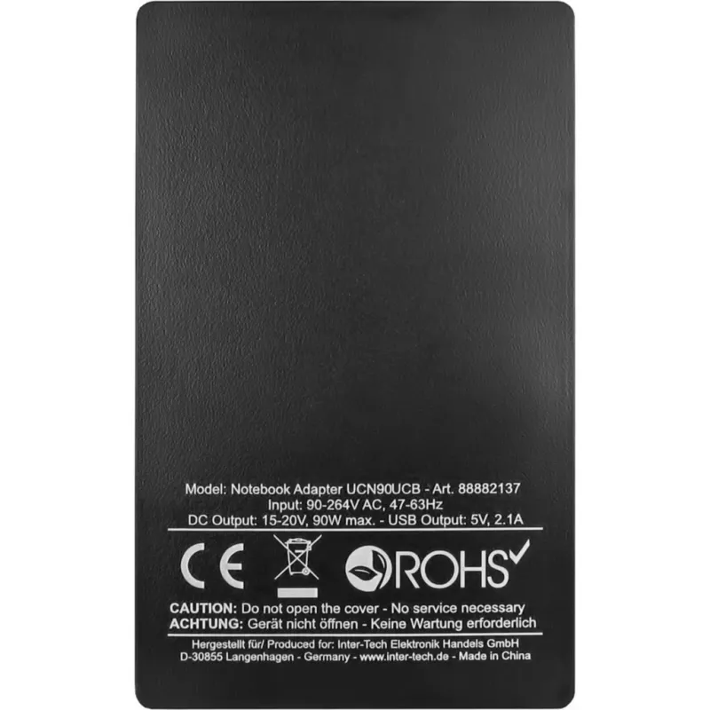 Inter-Tech Argus USN90-UCB - Maitinimo blokas - AC 110/240 V - 90 W (88882137)