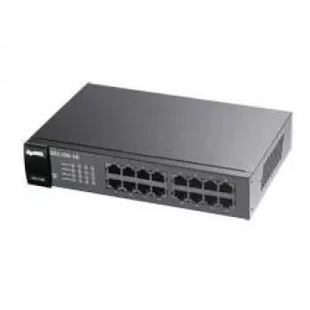 GS1100-16 tinklo komutatorius, juodas
