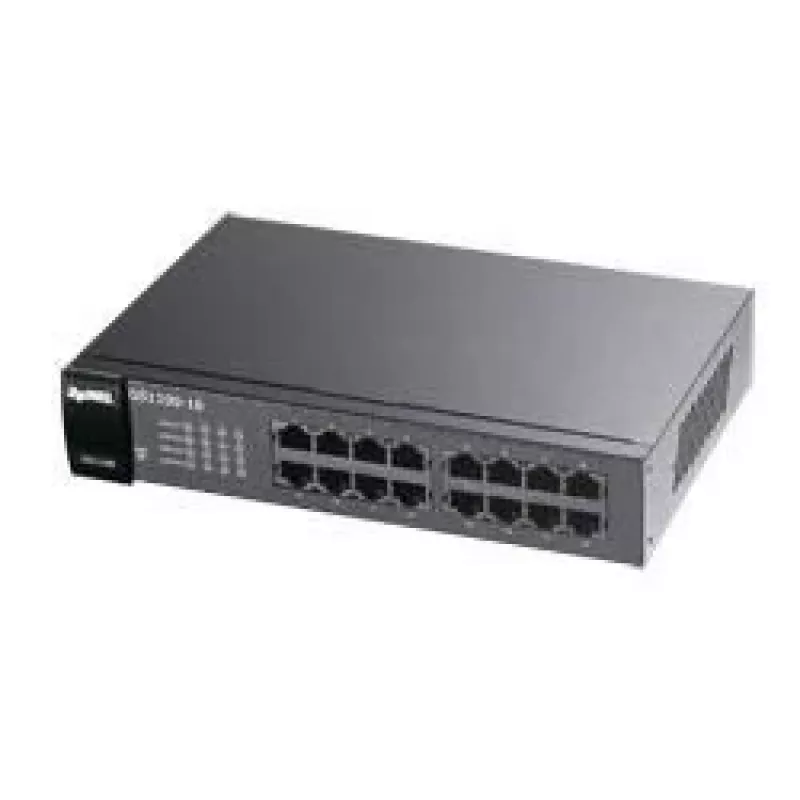 GS1100-16 tinklo komutatorius, juodas