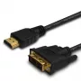 Savio CL-139 Laidas E Adapteris Vaizdo 1,8 M DVI-a HDMI Tipo a (Standartinis) Juodas