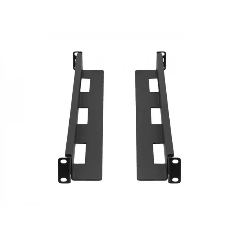 LANBERG tvirtinimo bėgiai AK-1902-B 650 x 1090 mm, juodi