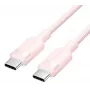 USB C į USB C kabelis Vention TRDP USB 2.0 1 m 0,48 Gbit/s 60 W Rožinis