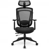 Biuro kėdė Sharkoon OfficePal C20 Paminkštinta sėdynė Tinklinis atlošas Juoda