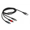 Delock 87277 jungiamumo priedas, juodas