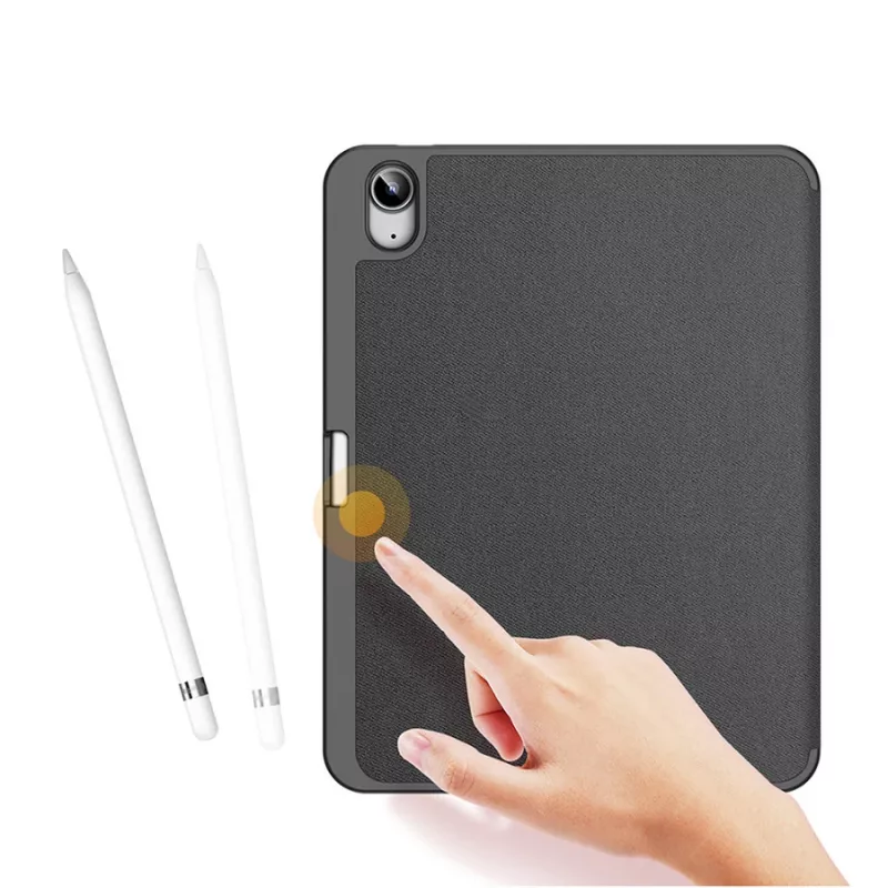 Dėklas planšetei dux ducis DUX DUCIS DOMO sulankstomas su pieštuko laikikliu, skirtas iPad 10 (2022), juodas