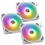 Aušinimo ventiliatorius BitsPower Notos RGB PWM 120mm baltas, 3 vnt.