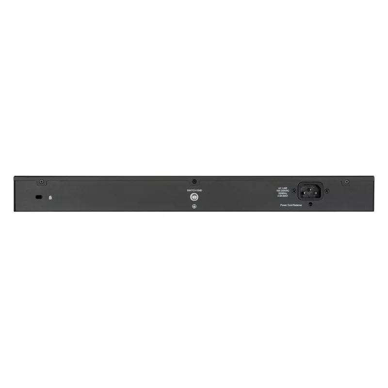 D-Link DGS-1100-26MPV2/E tinklo komutatorius Valdomas L2 Gigabit Ethernet (10/100/1000) Power over Ethernet (PoE) Juoda