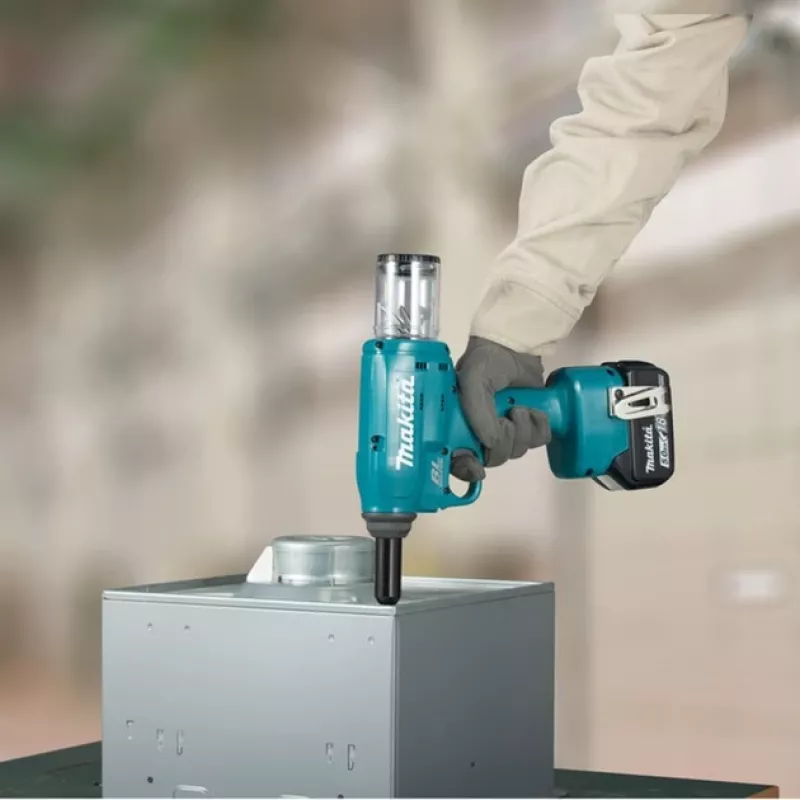 Makita DRV150Z - Akumuliatorinė kniedijimo pistoletas - be akumuliatoriaus, be įkroviklio - 18 V (DRV150Z)