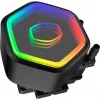 Cooler Master MasterLiquid 240 Core II procesoriaus skysčio aušinimo rinkinys 4,72 (12 cm) juodas