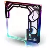 Case side panel Singularity Spectre 4 Aevum Dual Loop Side Panel Acrylic Clear Juoda