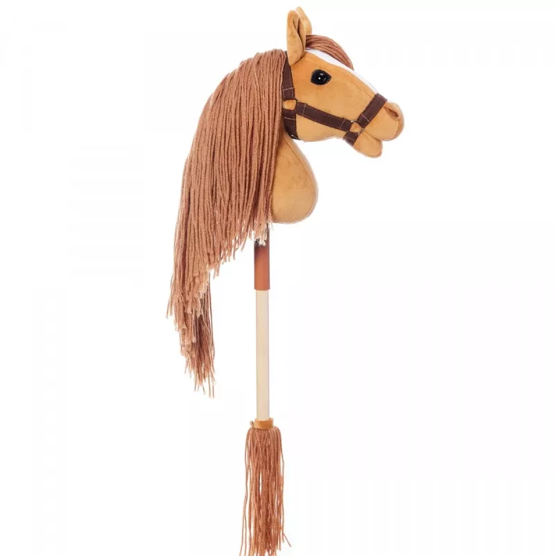 Arkliukas ant lazdos HOPPIHORSE Hobby Horse A3 Kaštonas