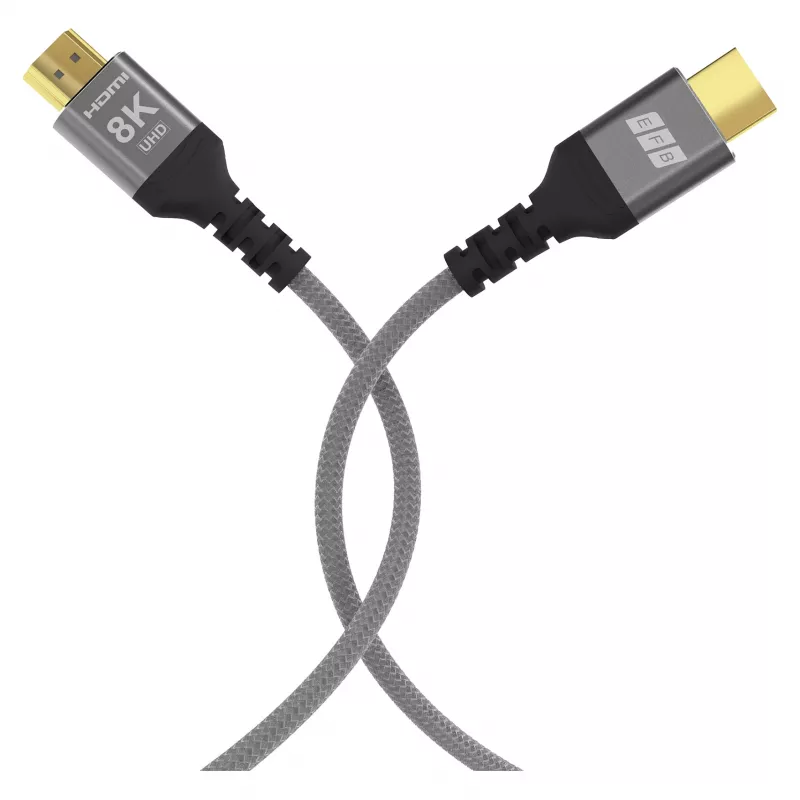 EFB Elektronik HDMI kabelis Ultra High-Speed 8K60Hz - Kabelis - Skaitmeninis/vaizdo/garso (HDMI-21-00003)