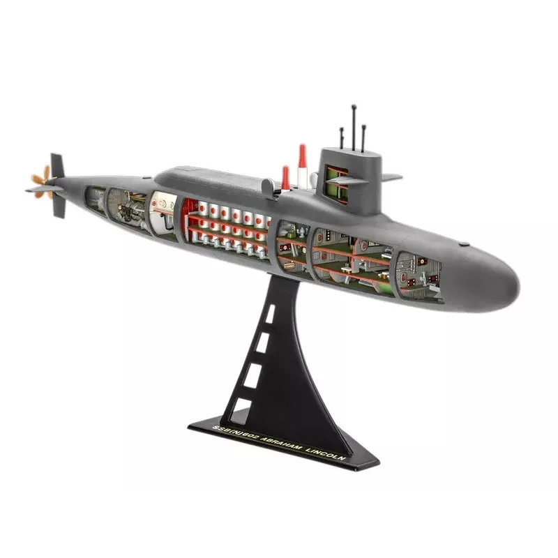 Plastikinis laivo modelis REVELL S.S.B. Abraham Lincoln mastelis 1/253
