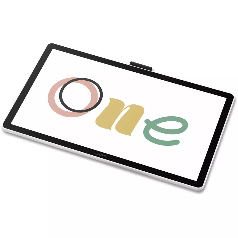 Wacom One skaitmeninis planšetinis kompiuteris su 14 colių LCD ekranu, reagavimo į prisilietimą technologija, 4096 slėgio jautrumo lygiais
