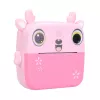 Extralink rinkinys | Terminis spausdintuvas EPP-005 Pink + terminis popierius 3 rulonai | gelsvai ruda