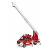 Gaisrinis automobilis BRUDER 02673 raudonas baltas ABS sintetika 4 metai