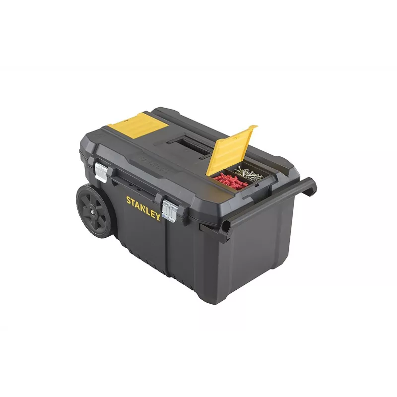 Stanley STST1-80150 smulkių detalių / įrankių dėžutė, plastikinė, juoda