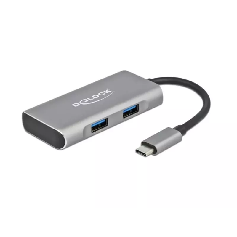 USB šakotuvas DeLOCK išorinis USB 10 Gbps USB Type-C šakotuvas 63260