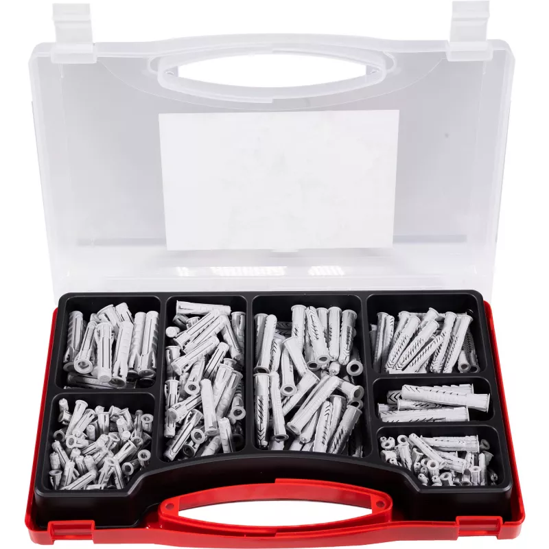 fischer 577159 Meister-Box XL sieninių kaiščių asortimento dėžutė 290 vnt. (577159)