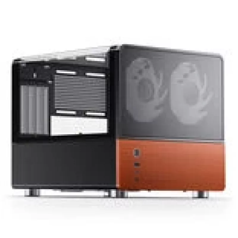 Jonsbo V12 vnt.-Enclosure, Mini-Tower, Micro-ATX - juoda (V12 Juoda)