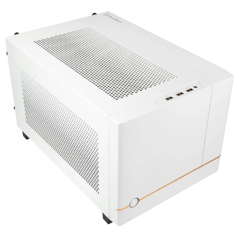 SilverStone SST-SG14W Sugo 14 Mini-ITX korpusas – balta