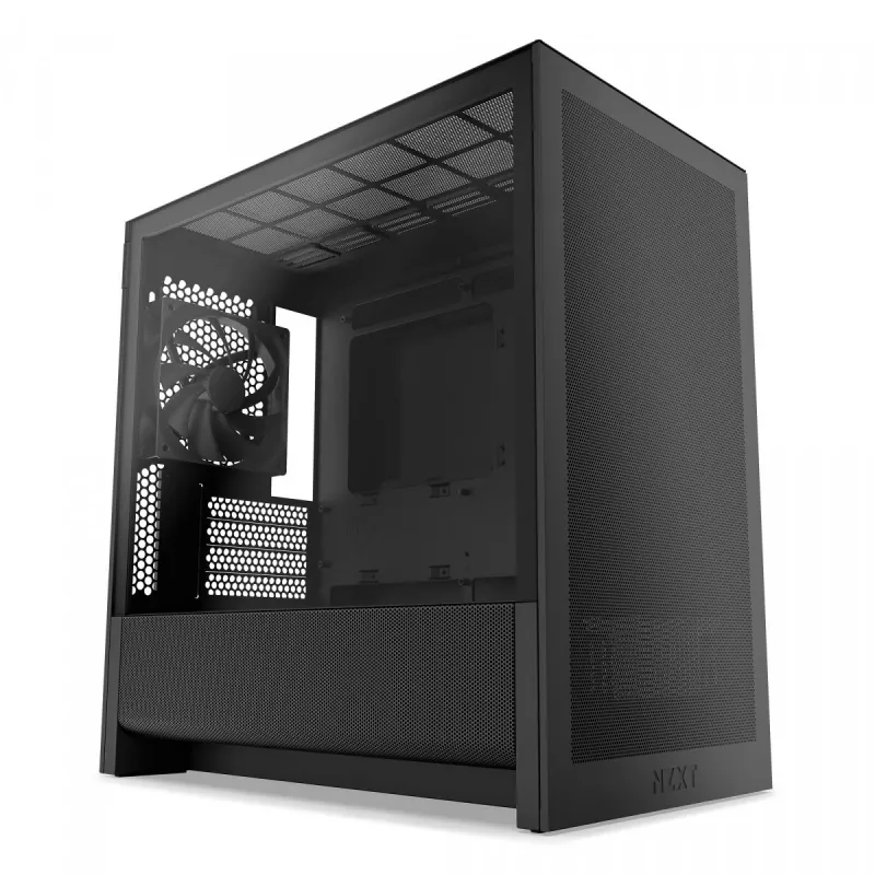 NZXT H3 Flow Micro ATX Oro Srauto Korpusas - Juodas