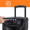 Nešiojamas karaokės garsiakalbis MANTA SPK5021PRO 20W, 12 colių žemų dažnių garsiakalbis, 80W RMS, Bluetooth, baterija iki 5 val., SD/USB, mikrofono ir gitaros įvestys