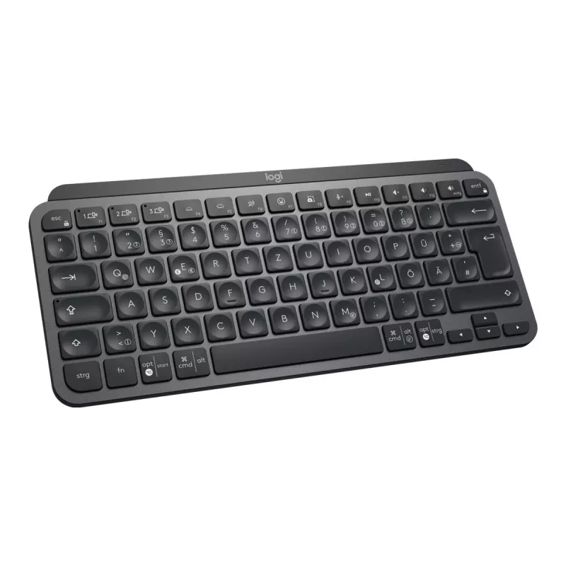 Logitech MX Keys Mini verslui - Klaviatūra - su apšvietimu - Belaidė - Bluetooth LE - QWERTY - Ispanų - Europa - Grafitas (920-010603)