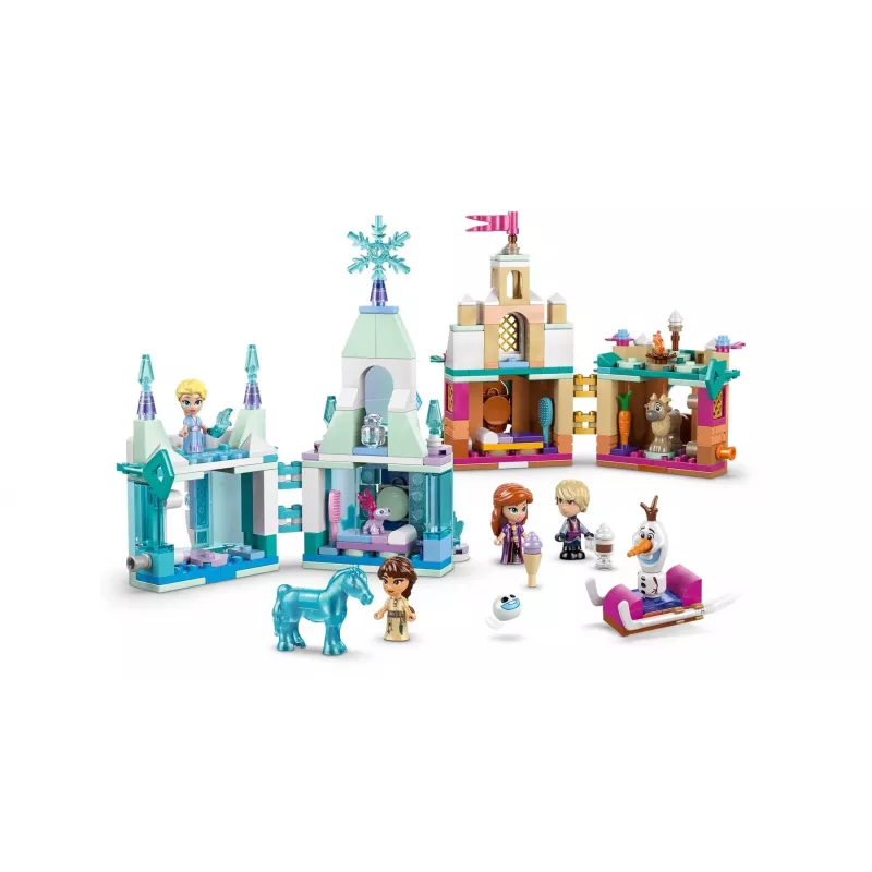 LEGO DISNEY 43278 Mini Arendelle pilis ir Elsos ledo rūmai