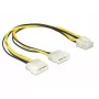Vidinis maitinimo kabelis DeLOCK 85453 0,3 m 8 kontaktų EPS12V (vyriškas)
