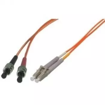 Tecline exertis Connect - komutacinis kabelis - ST daugiamodis (V) į LC daugiamodis (V) - 2 m - šviesolaidis - 50/125 mikrometrai - OM2 - oranžinis (85402)