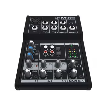 Mackie Mix5 5 kanalai 20 - 30000 Hz juoda