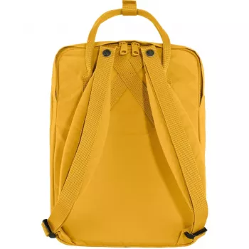 Kuprinė Fjällräven Kanken nešiojamajam kompiuteriui 13 colių — laisvalaikio miesto kuprinė, Geltona, 250×160×350 mm, Poliamidas/PP/Vinilas